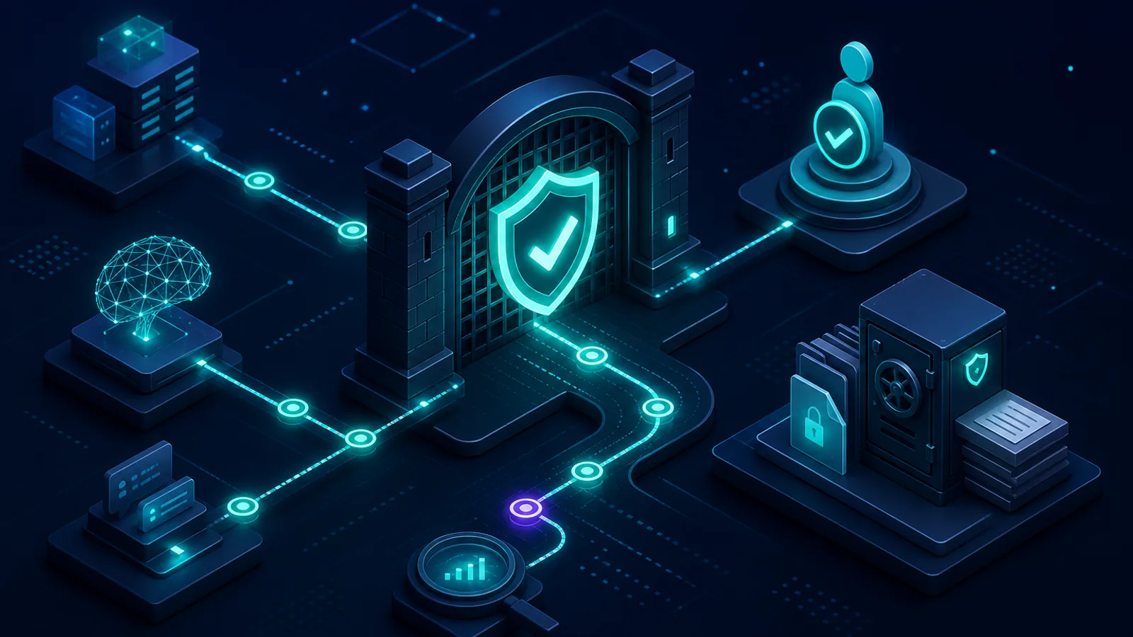 OrqForge governance layer — review gates, audit trails, and human accountability for agentic AI